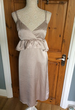Dress by River Island Size 10 Silver NWT (RRP £40) **SALE**