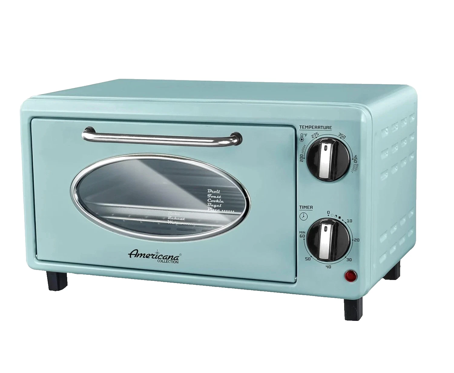 Retro Toaster Oven by Maximatic Americana, Collection Diner 50’s