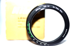 Nikon HN-12 Screw-In Lens Hood for 52mm Polarizing Filter.