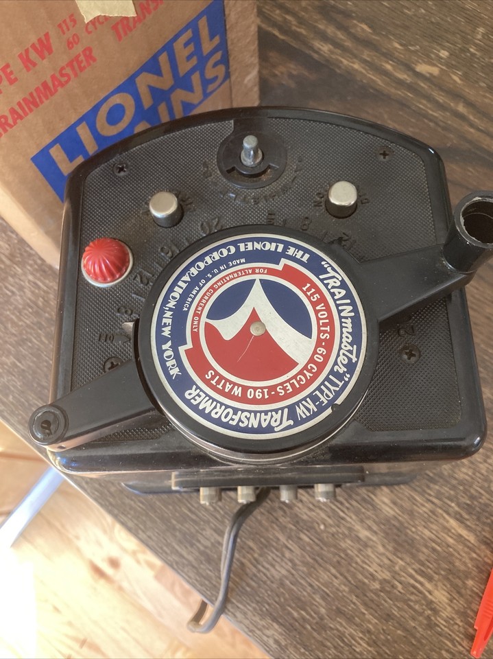 LIONEL TYPE KW TRASFORMATORE 190 WATT ISTRUZIONI "FOTOCOPIA" 6 - Foto 2