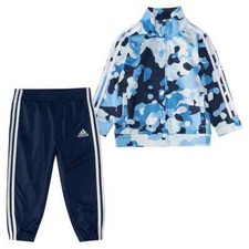 adidas Baby Boy adidas Tricot Tech Camo Track Jacket  Jogger Set AG6425N  18M