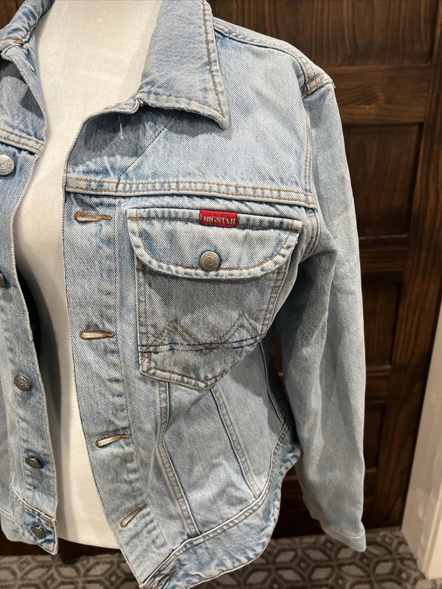 Denim jacket soft denim stretch | OUI Onlineshop