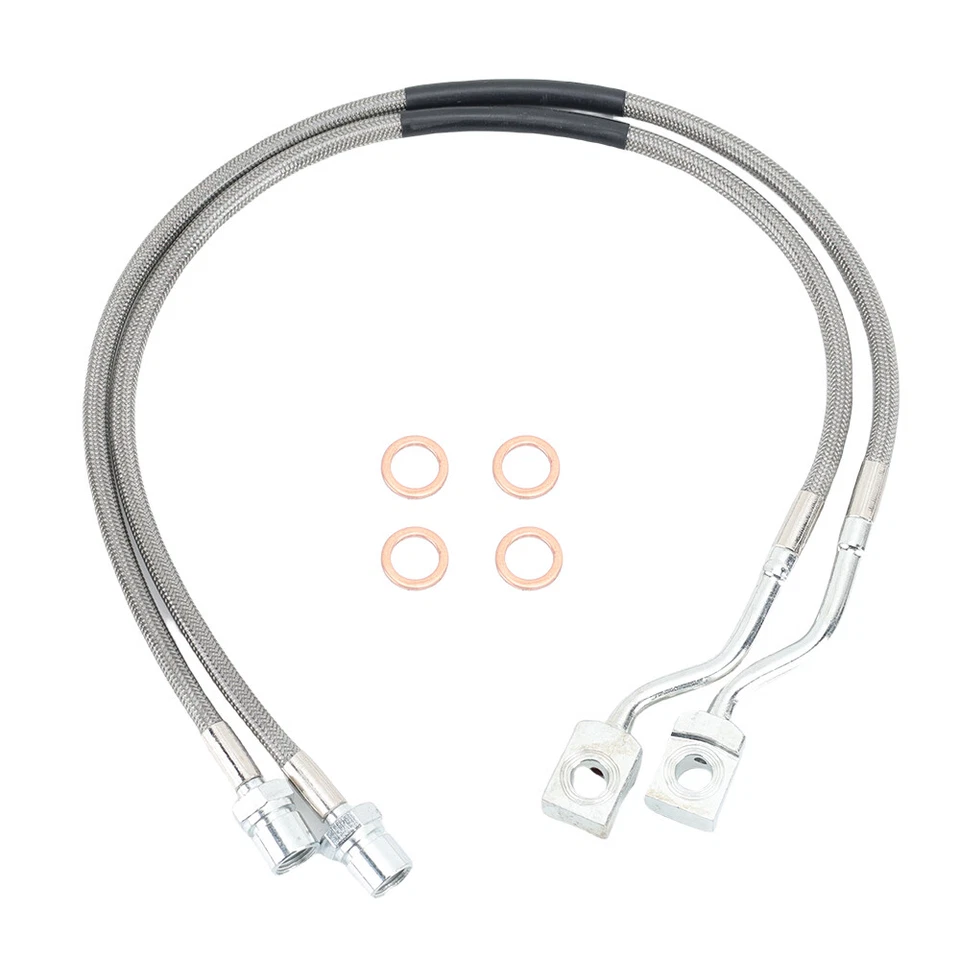 Líneas de freno delanteras extendidas 5-7,5 pulgadas para 07-19 Suburban 1500 Tahoe GMC Yukon Foto 2 de 4