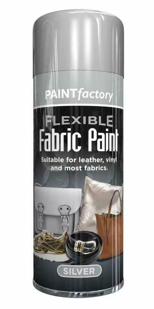 Silver leather spray best sale paint
