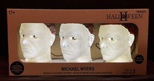 HALLOWEEN II MICHAEL MYERS MUSICAL PATHWAY STAKE LIGHTS SET OF 3 BLOWMOLD Gemma