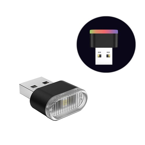 Mini USB LED Car Interior Light For Mac PC Laptop Neon Night Ambient Bulb Lamp - Zdjęcie 20 z 20