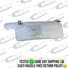 1995 MAZDA PROTEGE Front Left Driver Sun Visor Light Gray FL LH OEM