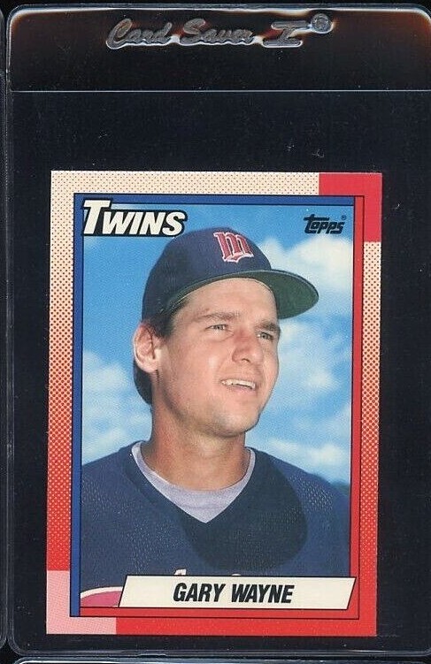 1990 TOPPS TIFFANY #348 GARY WAYNE ROOKIE RC MINNESOTA TWINS 