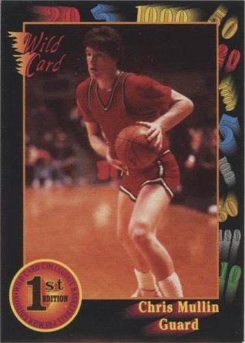 wild card first edition basketball NBA - 1992 Wild Card Collegiate Basketball 1st Edition Randy Brown