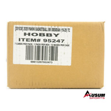 2019-20 Panini Obsidian Basketball NBA Sealed Trading Cards Hobby 12 Box Case