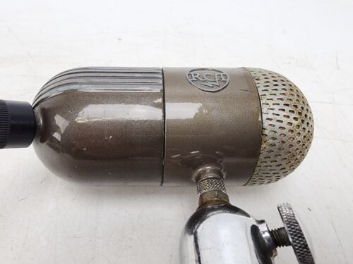 Micrófono de presión RCA 88-A de colección probado funcionando 88A años 40 como está - Imagen 9 de 16