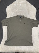 Polo Ralph Lauren Men  s Green Short Sleeve Cotton Polo Shirt Size XL Top