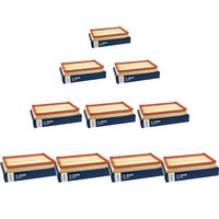 10X Bosch Luftfilter 1 457 433 059 Air Filter