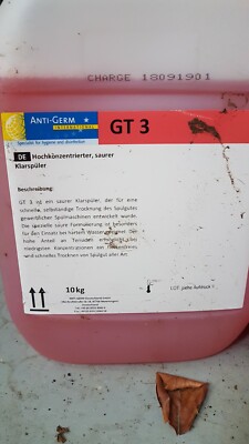 Anti-Germ Saurer Klarspüler