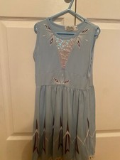 Disney Elsa Boutique Girls Dress M7-8