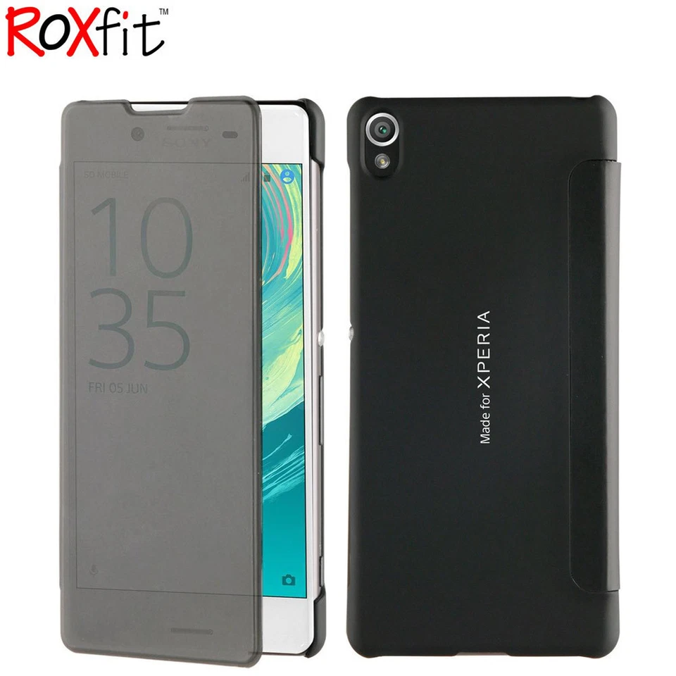 GENUINE ROXFIT SONY XPERIA XA PRO-2 SMART BOOK CASE DESIGNED for SONY - BLACK — 第 4/4 张图片