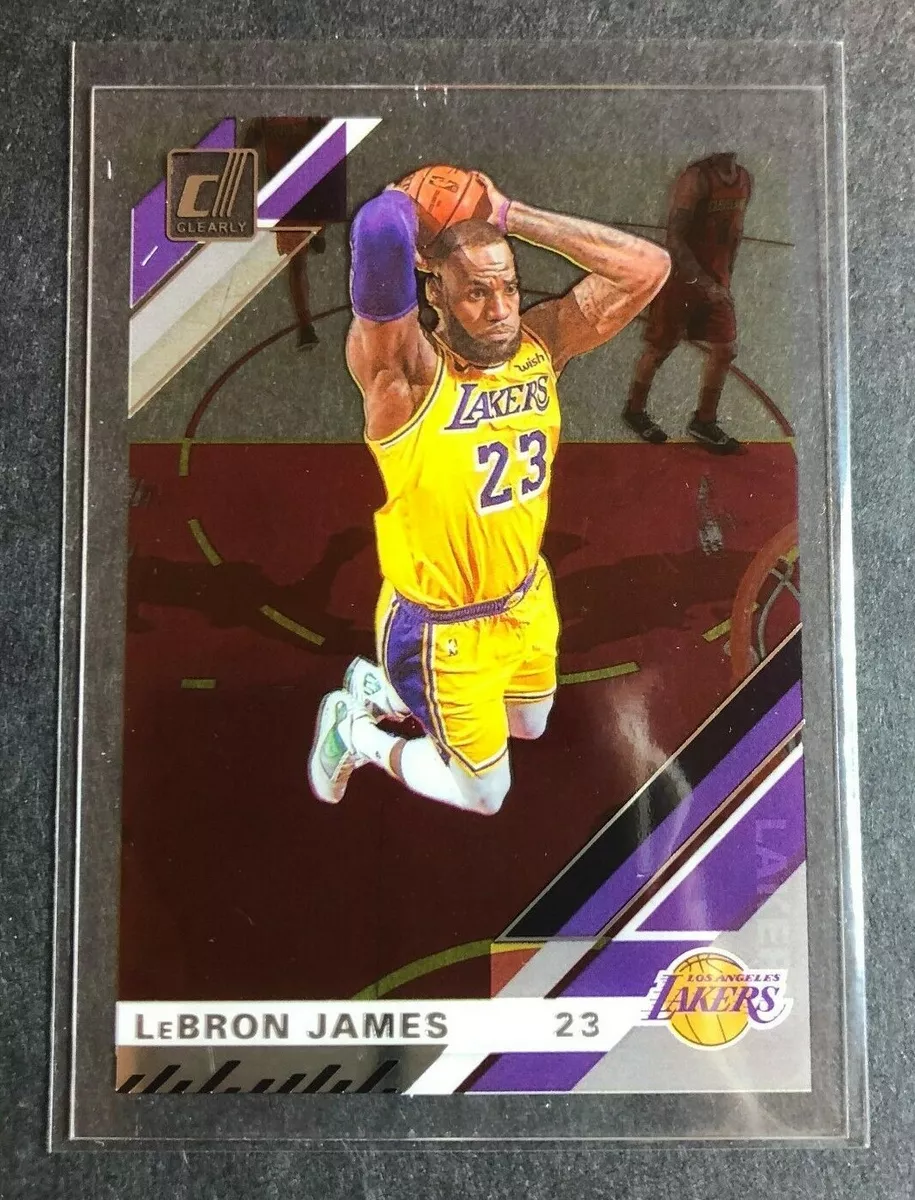 2019/20 Clearly Donruss Acetate Base - LEBRON JAMES Lakers #20