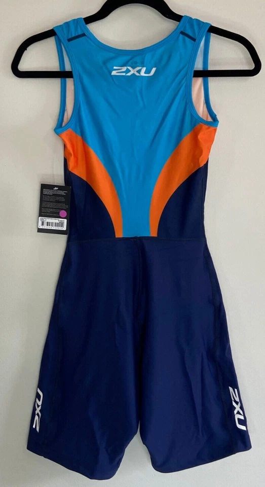 New 2XU RowLA Custom Perform Rowsuit WX4951d Women Small Rare Unisuit Row Suit - Изображение 2 из 3
