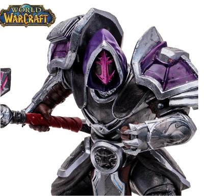 McFarlane World of Warcraft Human Warrior Human Paladin  Posed Figure Epic