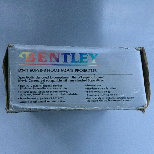Bentley BX-11 Super 8 Heimfilmprojektor gebraucht in OVP - Bild 3 von 12