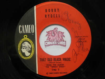 BOBBY RYDELL:That Old Black Magic / Don't Be Afraid, 45 RPM VG (M0)