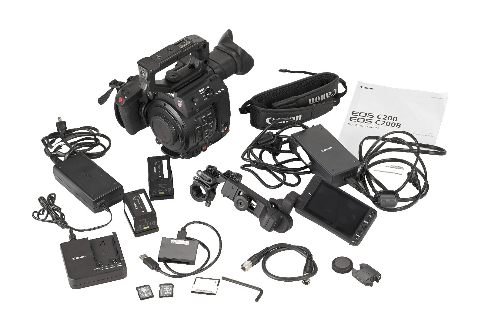 Videocámaras profesionales Negro cine Canon EOS