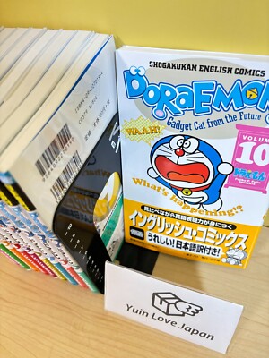 Doraemon English Translation Version Vol.1-10 Comic Book Lot Set