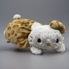 Sanrio Hello Kitty Tissue Box Cover Soft Plush Embroidered 2011 Animal Print