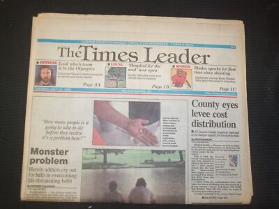 1996 JULY 23 WILKES-BARRE TIMES LEADER - COUNTY EYES LEVEE COST DISTR. - NP 7589