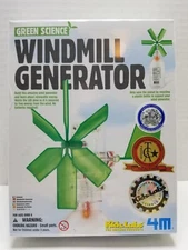 Green Science Windmill Generator Creative & Fun Kit Kidz Labs 4M 2007 New