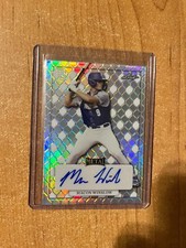 2022 Leaf Perfect Game - Macon Winslow - Silver Prismatic Refractor Auto