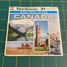 View-Master Vintage Canada World Travel Voyages 3 Reel A 090 C 2A