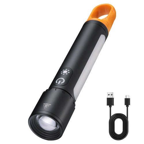 99000LM Ultra Bright White Laser Focus Flashlight Rechargeable Flashlight 10W - Picture 3 of 15
