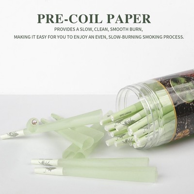 HERMIT CRAB Slim Slow-Burning Organic Pre-Roll Cone Roll Paper - Large Size 110M