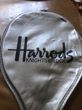 BIN Vintage Harrods Squash Racquet  Made With Kevlar Graphite Advantage