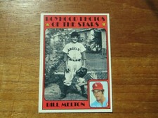 1972 TOPPS BOYHOOD PHOTOS OF THE STARS BILL MELTON #495 HIGH GRADE NO CREASES