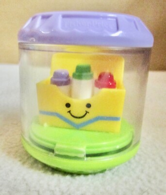 Fisher Price Peek A Block Shape Sorter Replacement round Block   (A)