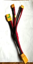 3 Parallel Adapter XT90 Male to XT90S Female, XT60 Female XT60 Male 10  12 AWG