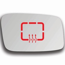 Rechts Beifahrerseite Spiegelglas Beheizbar für Volvo V70 1996 - 2000