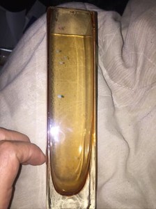 7 inch tall one and three-quarter inch square Vase