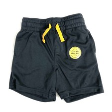 Cat  Jack Baby Boys Size 12M Pull-On Shorts Pockets Drawstring Charcoal Grey