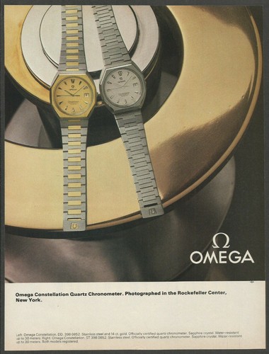 Ω OMEGA Constellation Quartz 