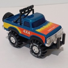 1982 ARCO BIG FOOT 4x4 DIECAST METAL MOTORIZED Chevy TRUCK FRICTION ENGINE