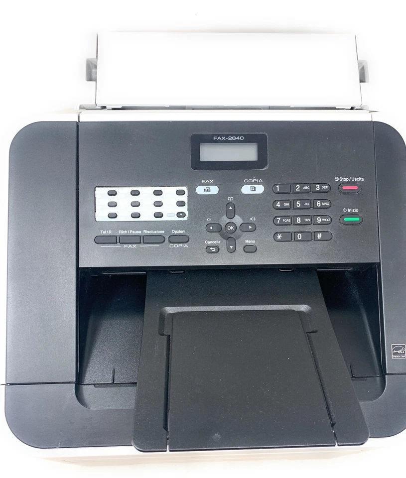 BROTHER FAX-2840 Multifunction Fax Laser A4 Used 600 x 2400 Dpi 20ppm [439PG] - Image 2 of 3
