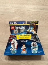 Lego Dimensions Portal 2 Sentry Turret Chell Cube 85 Pcs Level Pack 71203 NIB