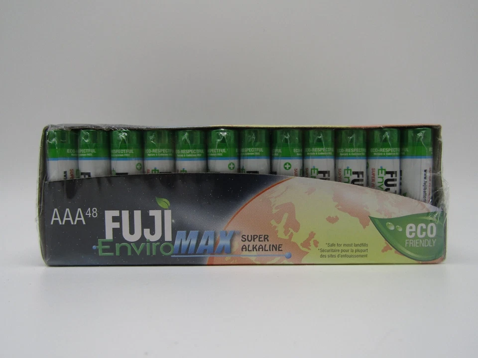 Pilas súper alcalinas FUJI ENVIROMAX AAA, paquete de 48 - 4400SP48 Foto 2 de 3