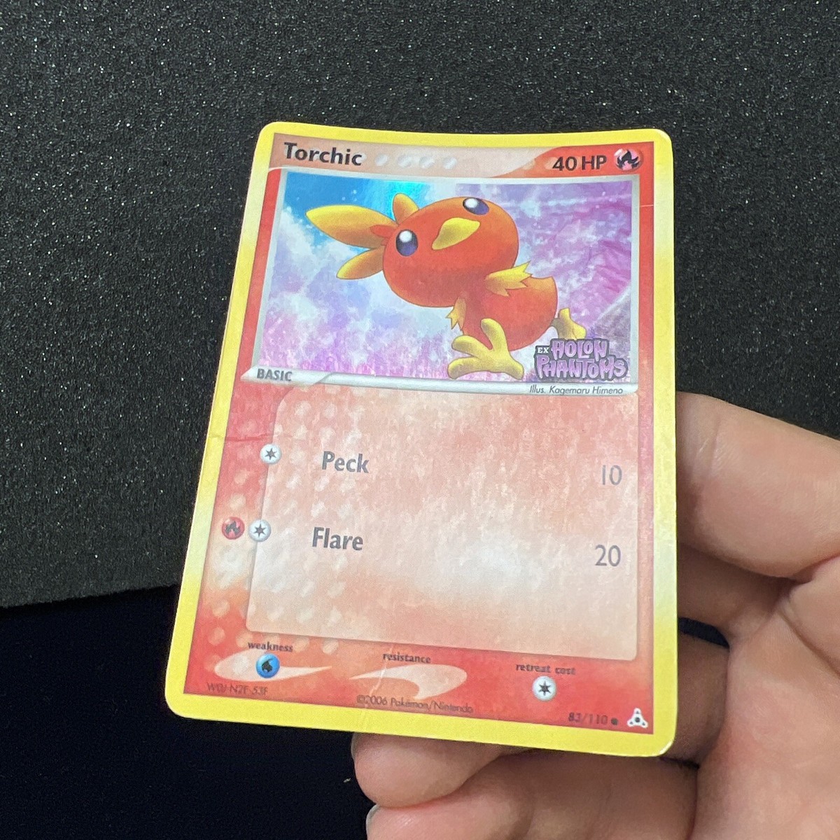 p*e様 fontaine holographic edition デック　レア Torchic 83/110 Reverse Holo Pokemon Card EX Holon Phantoms | eBay