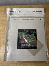 Vintage Apple Computers Manual Book - Apple II Monitor II User's Manual