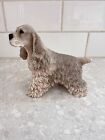 Clio Castagna American Brown Cocker Spaniel Figurine, 1988, designed in Italy