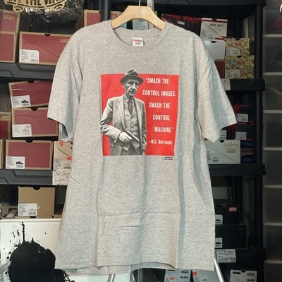 Sz XL - Heather Grey Supreme William S. Burroughs Photo SS16 Skate 